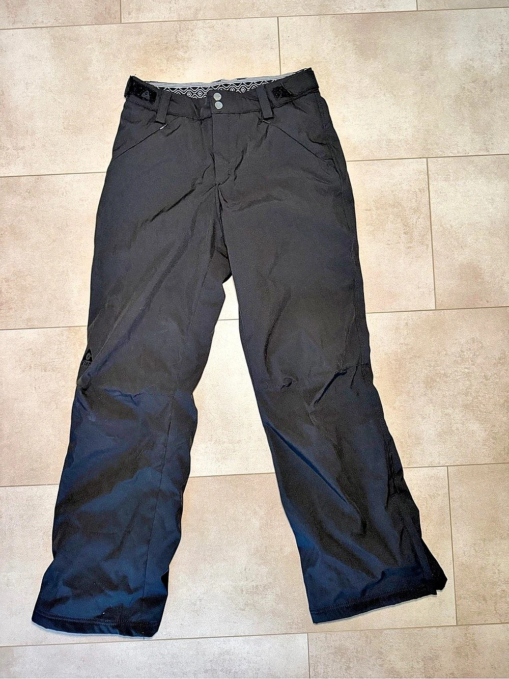 Gerry Stretch Fleece Lined Snow Pant in Black